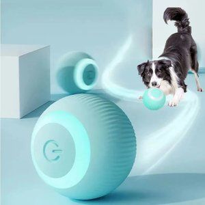 Electric Dog Ball Toys Auto Rolling Smart Dog Toys for Dogs Training Self-moving